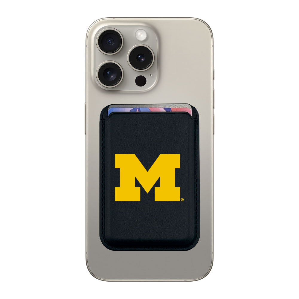 Michigan Wolverines MagSafe Credit Card Holder