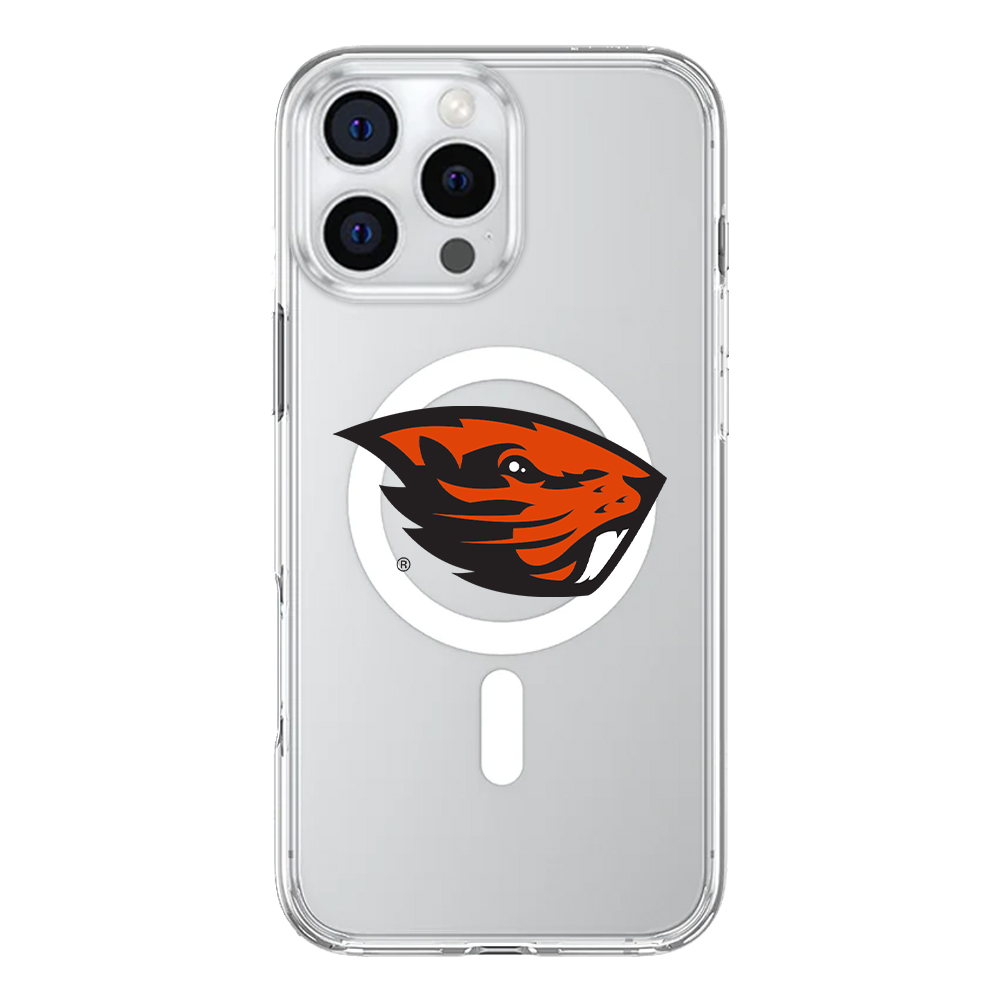 Oregon State Beavers InvisiCase Logo iPhone Cases