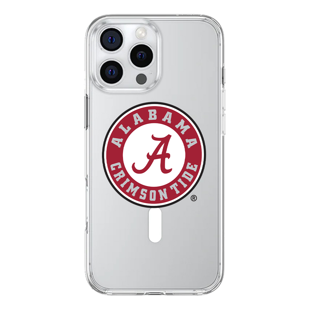 Alabama Crimson Tide InvisiCase Logo iPhone Cases