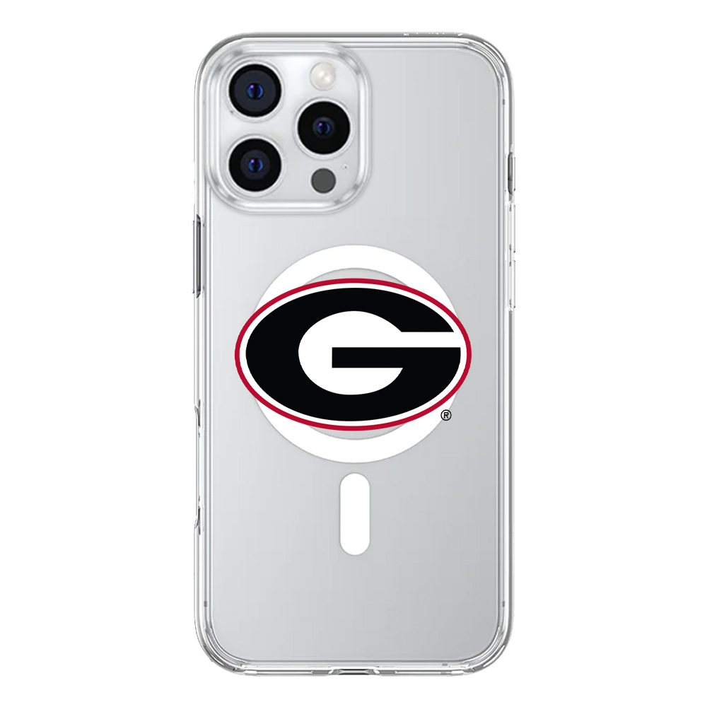 Georgia Bulldogs InvisiCase Logo iPhone Cases