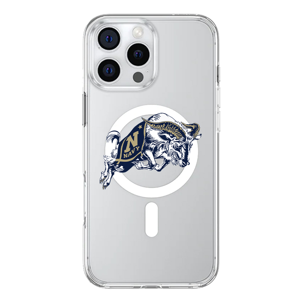 Navy Midshipmen InvisiCase Logo iPhone Cases