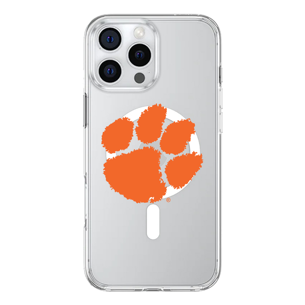Clemson Tigers InvisiCase Logo iPhone Cases