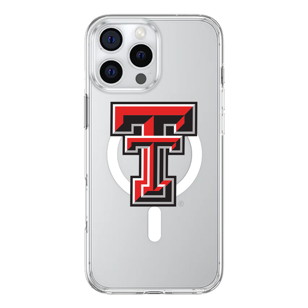 Texas Tech Red Raiders InvisiCase Logo iPhone Cases