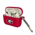 Georgia Bulldogs Silicone Skin for Apple AirPods Pro Charging Case with Carabiner
