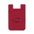 Arkansas Razorbacks Silicone Card Holder/Phone Wallet
