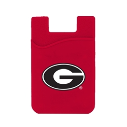 
Georgia Bulldogs Silicone Card Holder/Phone Wallet
