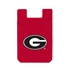 Georgia Bulldogs Silicone Card Holder/Phone Wallet

