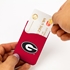 Georgia Bulldogs Silicone Card Holder/Phone Wallet
