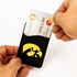 Iowa Hawkeyes Silicone Card Holder/Phone Wallet
