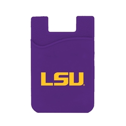 
LSU Tigers Silicone Card Holder/Phone Wallet