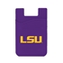 LSU Tigers Silicone Card Holder/Phone Wallet
