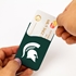 Michigan State Spartans Silicone Card Holder/Phone Wallet
