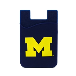 
Michigan Wolverines Silicone Card Holder/Phone Wallet