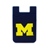 Michigan Wolverines Silicone Card Holder/Phone Wallet
