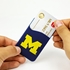 Michigan Wolverines Silicone Card Holder/Phone Wallet
