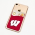 Wisconsin Badgers Silicone Card Holder/Phone Wallet
