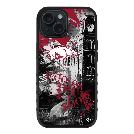 Guard Dog Arkansas Razorbacks PD Spirit Case for iPhone 15
