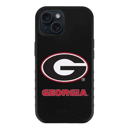 Guard Dog Georgia Bulldogs Logo Case for iPhone 15 Plus
