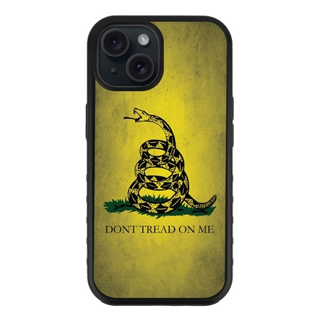 Guard Dog American Flag-Gadsden Case for iPhone 15
