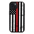 Guard Dog American Flag-Thin Red Line-Hero Case for iPhone 15
