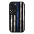 Guard Dog American Flag-Thin Blue Line-Legend Case for iPhone 15
