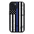 Guard Dog American Flag-Thin Blue Line-Hero Case for iPhone 15 Plus

