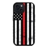 Guard Dog American Flag-Thin Red Line-Hero Case for iPhone 15 Plus
