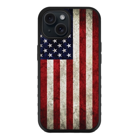 Guard Dog American Flag-Old Glory Case for iPhone 15 Plus
