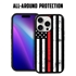 Guard Dog American Flag-Thin Red Line-Hero Case for iPhone 15 Pro Max
