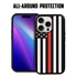 Guard Dog American Flag-Thin Red Line-Honor Case for iPhone 15 Pro Max
