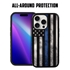 Guard Dog American Flag-Thin Blue Line-Legend Case for iPhone 15 Pro Max
