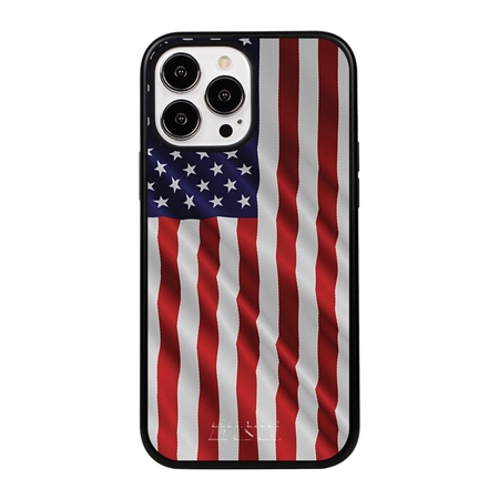 Guard Dog American Flag-Star Spangled Banner Case for iPhone 13 Pro Max
