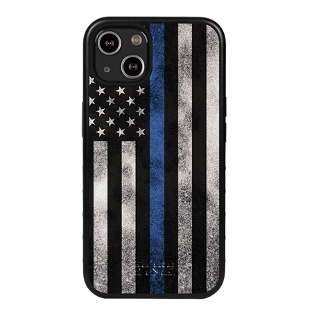 Guard Dog American Flag-Thin Blue-Legend Case for iPhone 13 Mini
