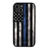 Guard Dog American Flag-Thin Blue-Legend Case for iPhone 13 Mini
