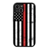 Guard Dog American Flag-Thin Red-Hero Case for iPhone 13
