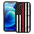 Guard Dog American Flag-Thin Red-Hero Case for iPhone 13
