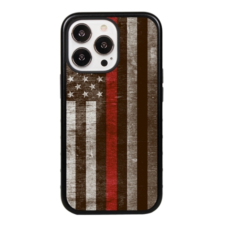 Guard Dog American Flag-Thin Red-Legend Case for iPhone 13 Pro
