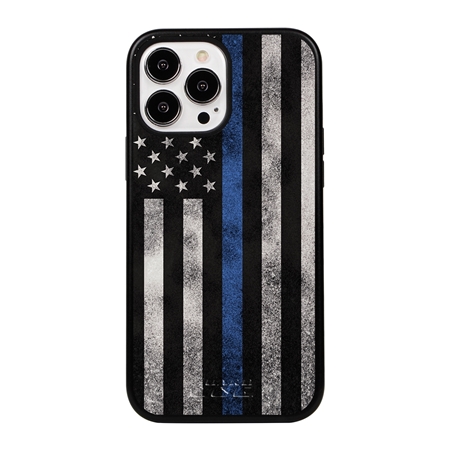 Guard Dog American Flag-Thin Blue-Legend Case for iPhone 13 Pro Max
