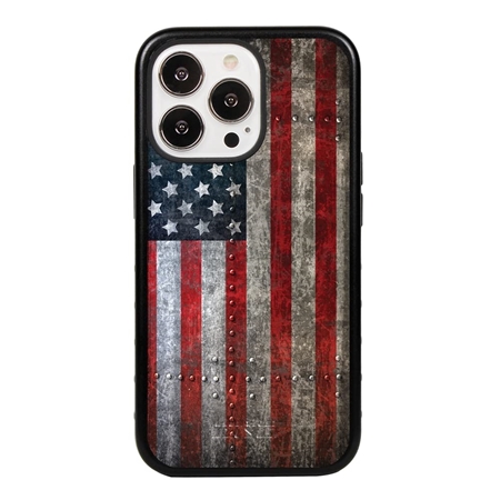 Guard Dog American Flag-American Might Case for iPhone 14 Pro
