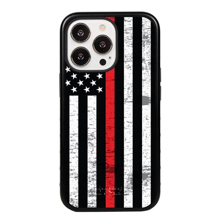 Guard Dog American Flag-Thin Red Line-Hero Case for iPhone 14 Pro

