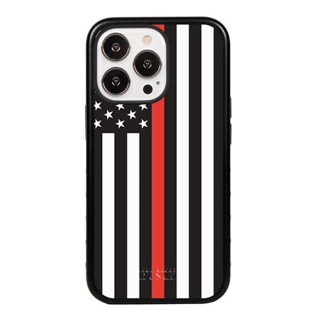 Guard Dog American Flag-Thin Red Line-Honor Case for iPhone 14 Pro
