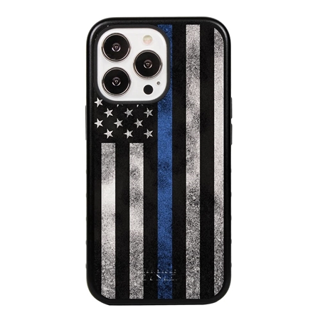 Guard Dog American Flag-Thin Blue Line-Legend Case for iPhone 14 Pro

