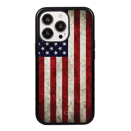 Guard Dog American Flag-Old Glory Case for iPhone 14 Pro
