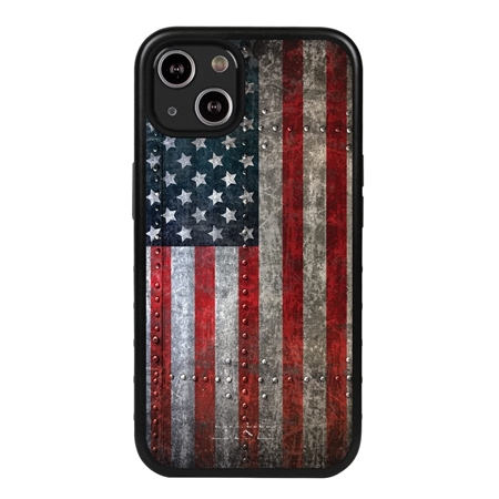 Guard Dog American Flag-American Might Case for iPhone 14 Plus
