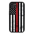 Guard Dog American Flag-Thin Red Line-Hero Case for iPhone 14 Plus
