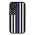 Guard Dog American Flag-Thin Blue Line-Honor Case for iPhone 14 Plus
