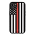 Guard Dog American Flag-Thin Red Line-Honor Case for iPhone 14 Plus
