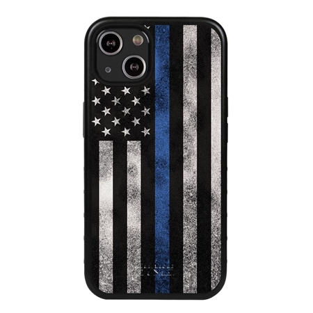 Guard Dog American Flag-Thin Blue Line-Legend Case for iPhone 14 Plus
