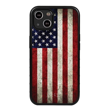 Guard Dog American Flag-Old Glory Case for iPhone 14 Plus
