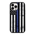 Guard Dog American Flag-Thin Blue Line-Hero Case for iPhone 14 Pro Max
